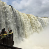 A queda d’água na Garganta do Diabo, só vista pelo lado brasileiro dessa forma.