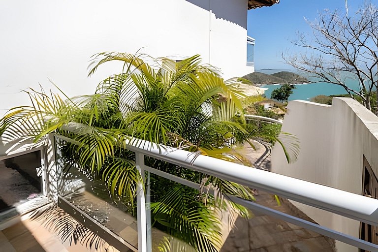 Vista Mar - João Fernandes - 4 suítes e Piscina