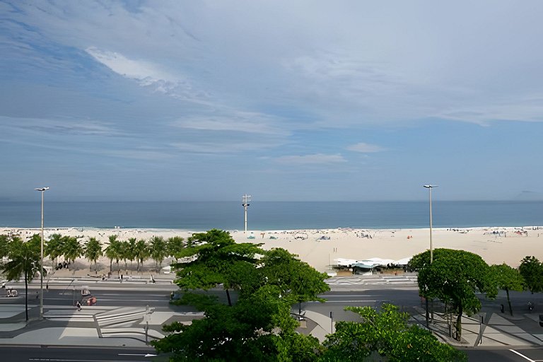 Copacabana - Front view of the Ocean