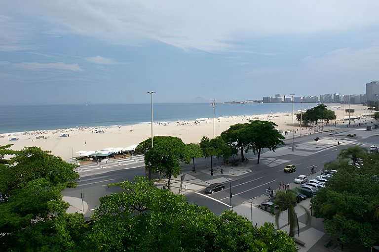 Copacabana - Front view of the Ocean