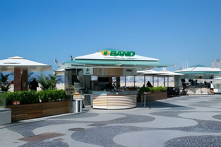 Copacabana - Front view of the Ocean