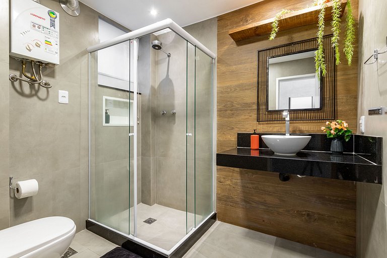 Luxo e Design Vista Mar no Posto 5 - Copacabana