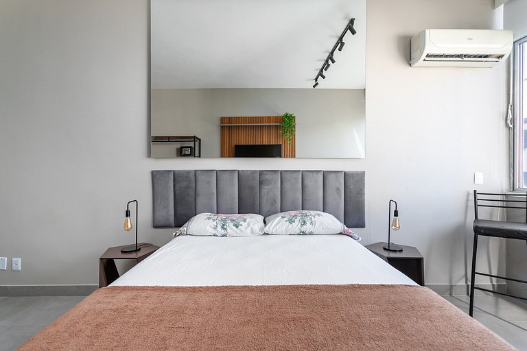 Luxo e Design Vista Mar no Posto 5 - Copacabana