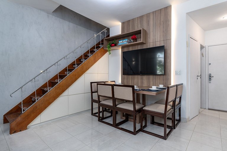 Super Duplex em Copacabana - Ao lado do Metrô
