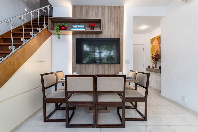 Super Duplex em Copacabana - Ao lado do Metrô