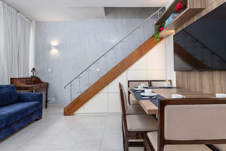 Super Duplex em Copacabana - Ao lado do Metrô