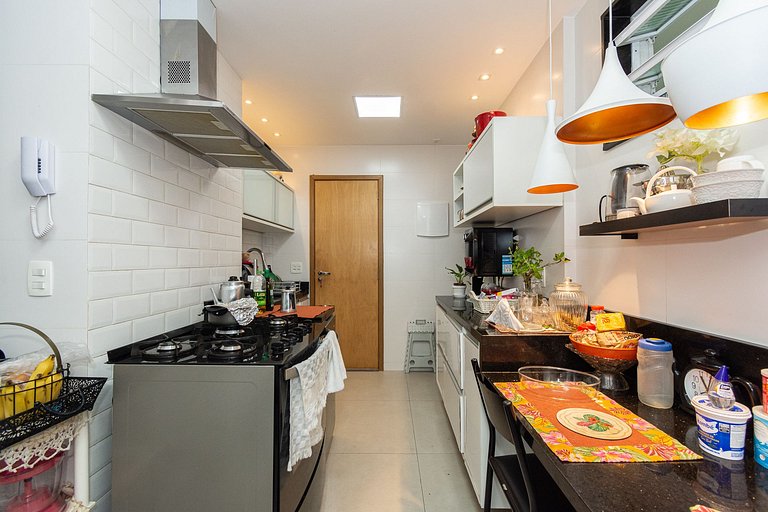 Lindo 3 Quartos - Quadra da Praia - Posto 5