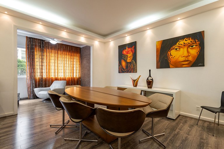 Vista Mar - Luxuoso Apartamento para 10 pessoas