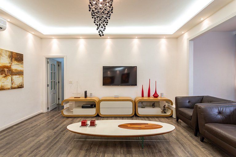 Vista Mar - Luxuoso Apartamento para 10 pessoas