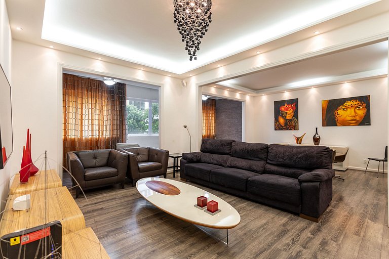 Vista Mar - Luxuoso Apartamento para 10 pessoas