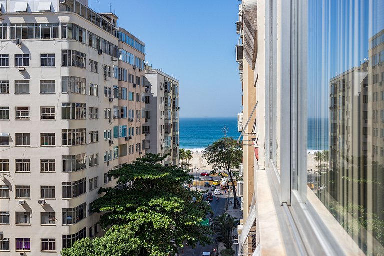 Vista Mar - Copacabana Central para 10 pessoas