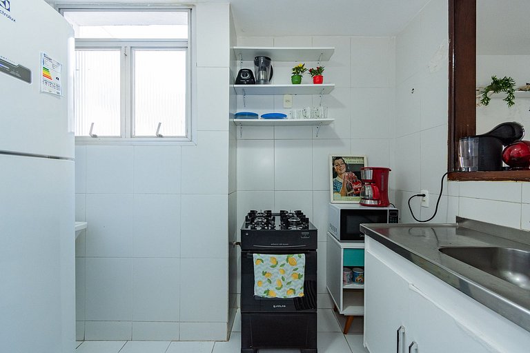Flat Posto 6 com Piscina - Copacabana