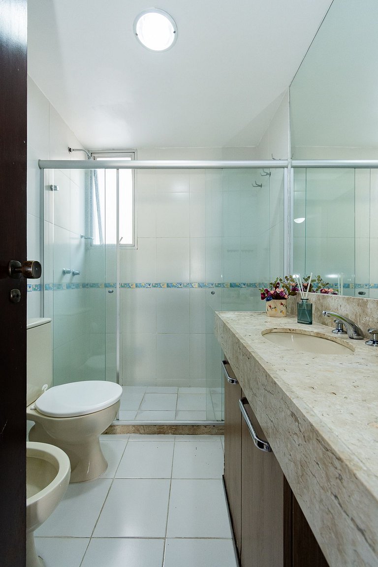 Flat Posto 6 com Piscina - Copacabana