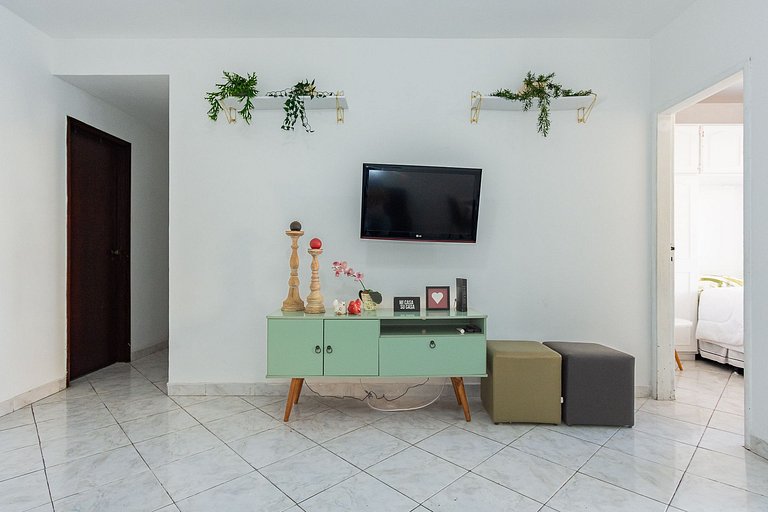 Flat Posto 6 com Piscina - Copacabana