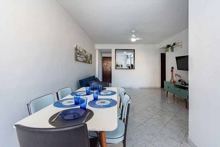 Flat Posto 6 com Piscina - Copacabana