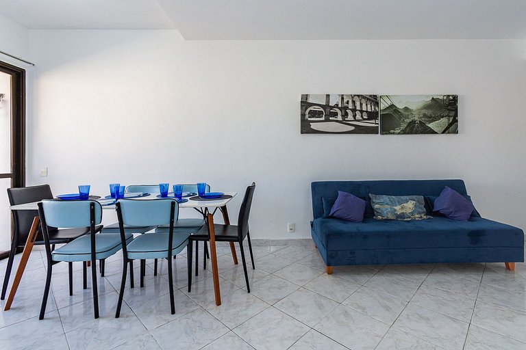 Flat Posto 6 com Piscina - Copacabana
