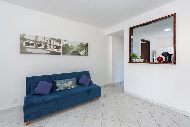 Flat Posto 6 com Piscina - Copacabana