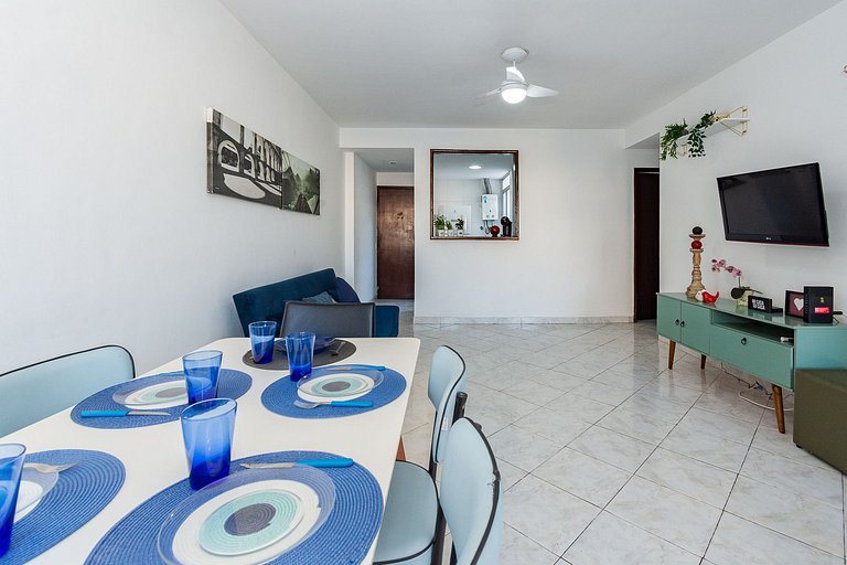 Flat Posto 6 com Piscina - Copacabana